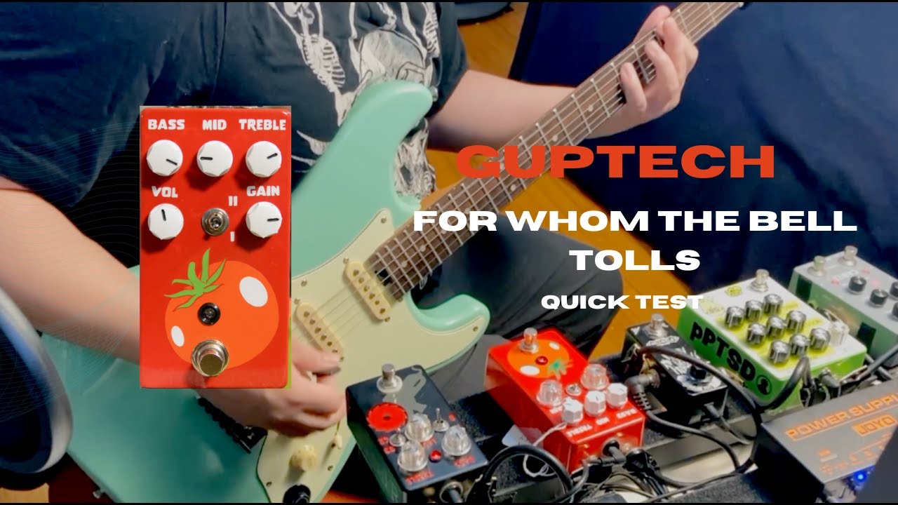 Guptech Vej 4 : Metallica For Whom The Bell Tolls (Quick Test)
