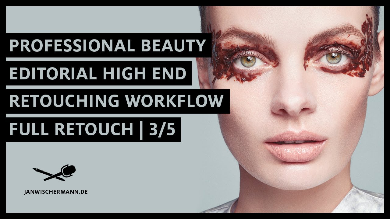 Professional Beauty Editorial Retouching Workflow | Full High End Retouch | Video 3/5