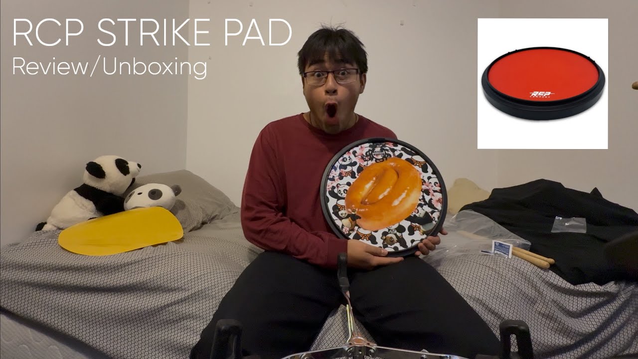 RCP Strike series drum pad review + Custom Laminate 