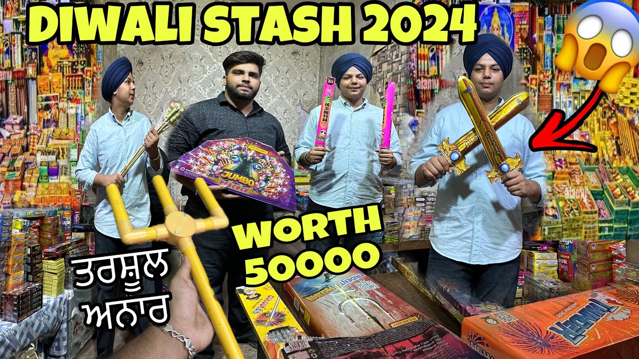 Diwali stash 2024 🤩|| worth ₹50000|| Diwali shopping || patake || Roket 🚀skyshot,Anar,Hand skyshot