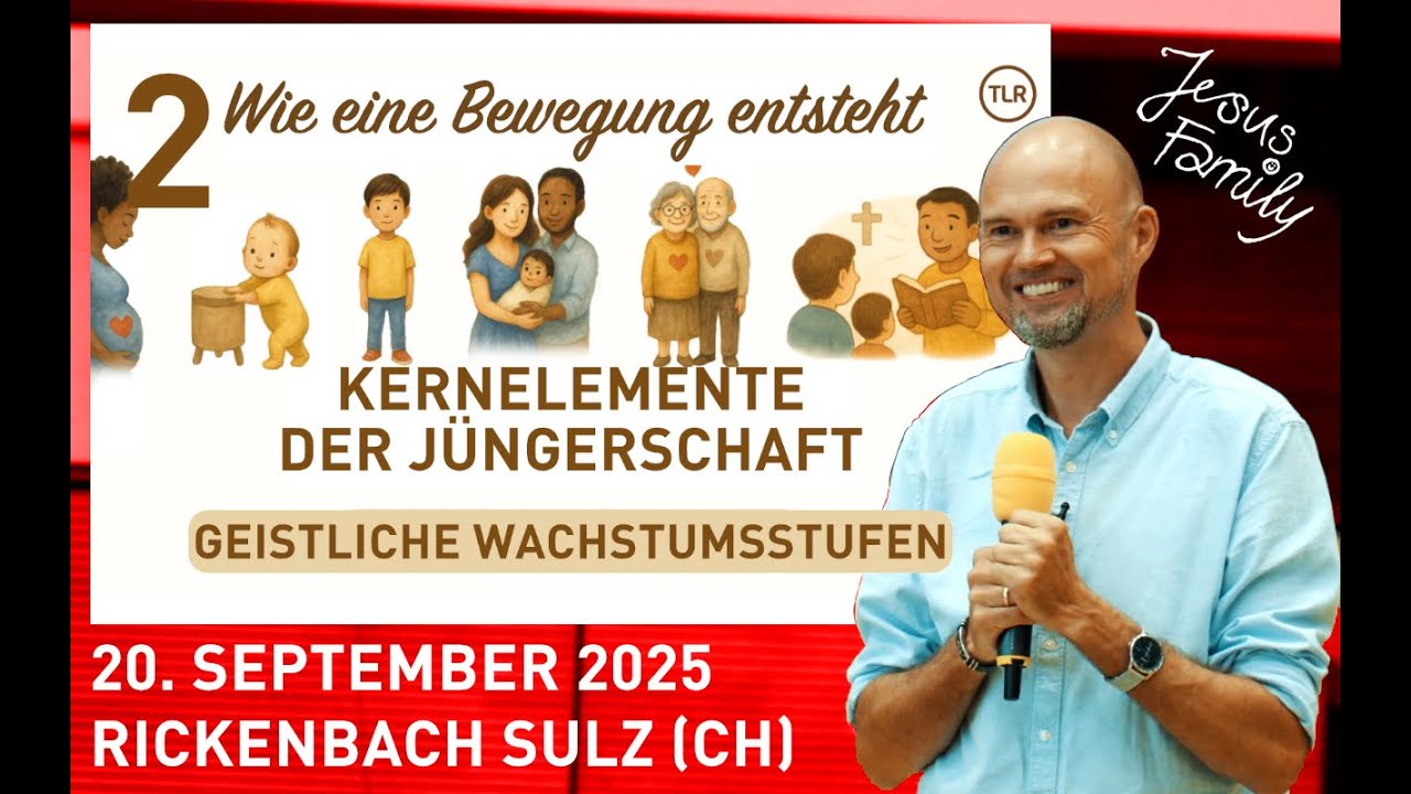 02 Geistliche Wachstumsstufen | Kernelemente der Jüngerschaft | Torben Søndergaard
