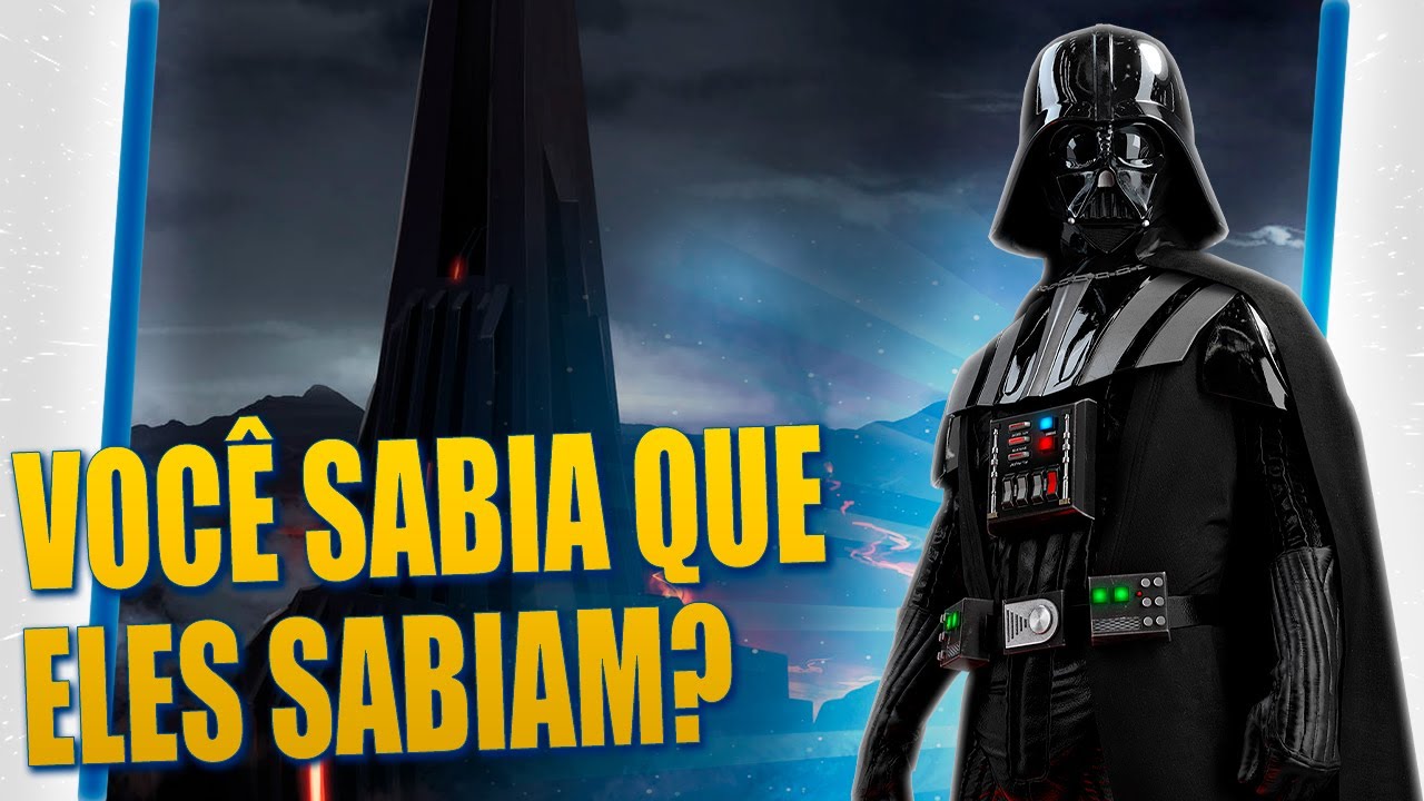 Quem sabia que Darth Vader era Anakin Skywalker l Curiosidades de Star Wars