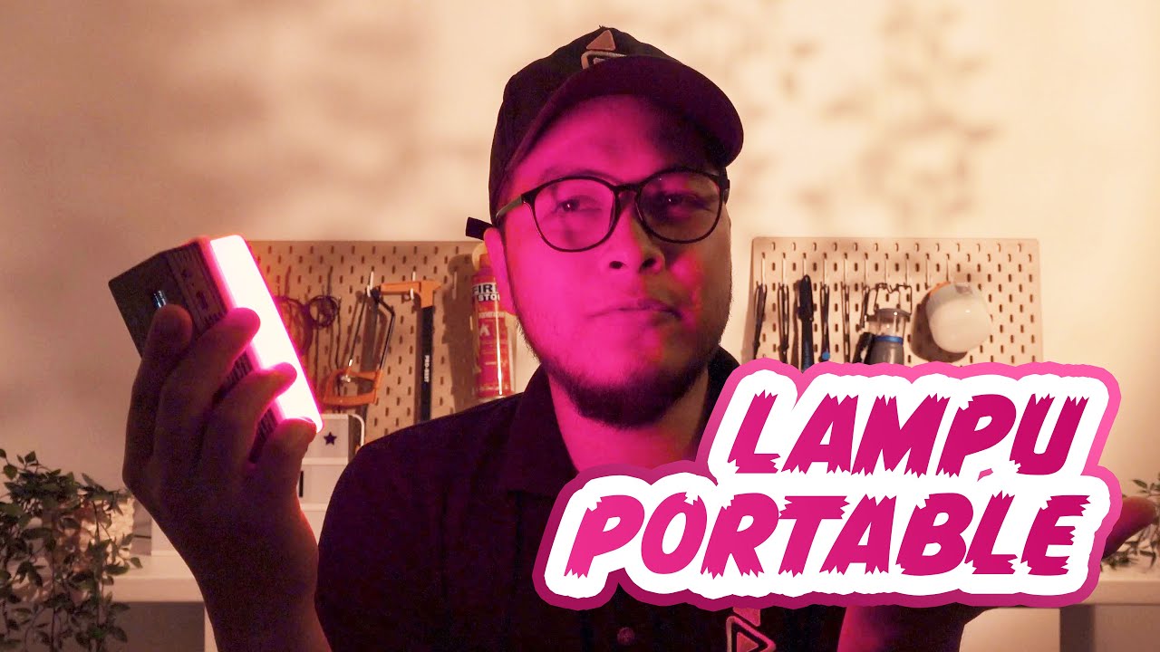 Lampu portable + effect | Nanlite