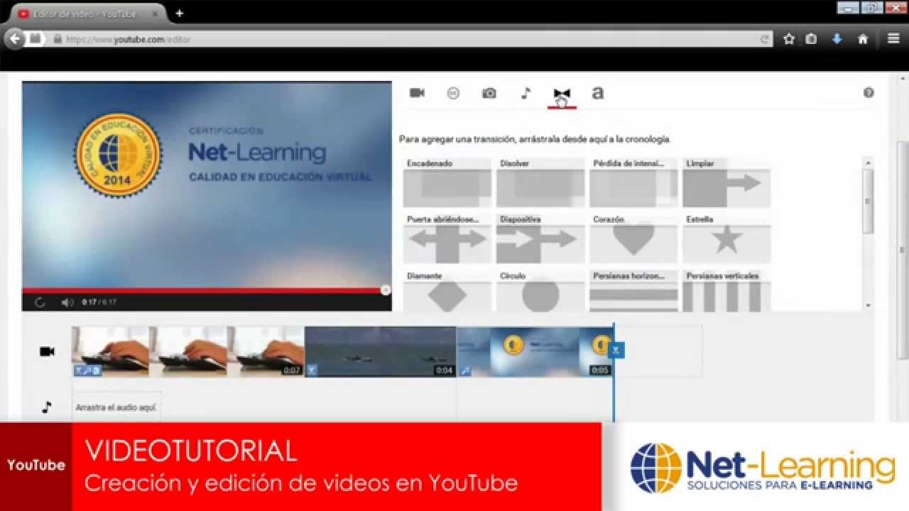 C&oacute;mo editar videos con el editor de YouTube