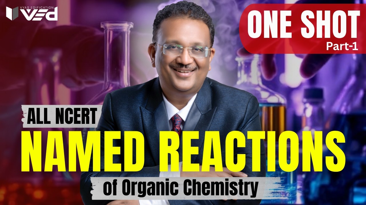 ALL NCERT Named Reactions in One Shot 🔥 | Complete Organic Chemistry Class 11 & 12 | SM Sir