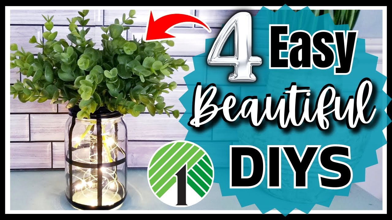 *NEW* DOLLAR TREE DIY Craft HACKS for HOME Decor! Fresh & BEAUTIFUL Project Ideas You MUST Try!