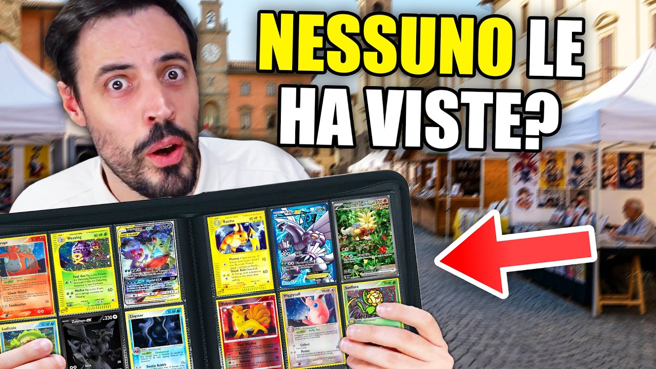 Cerco Carte Pok&eacute;mon RARE in una Fiera TOTALMENTE SCONOSCIUTA