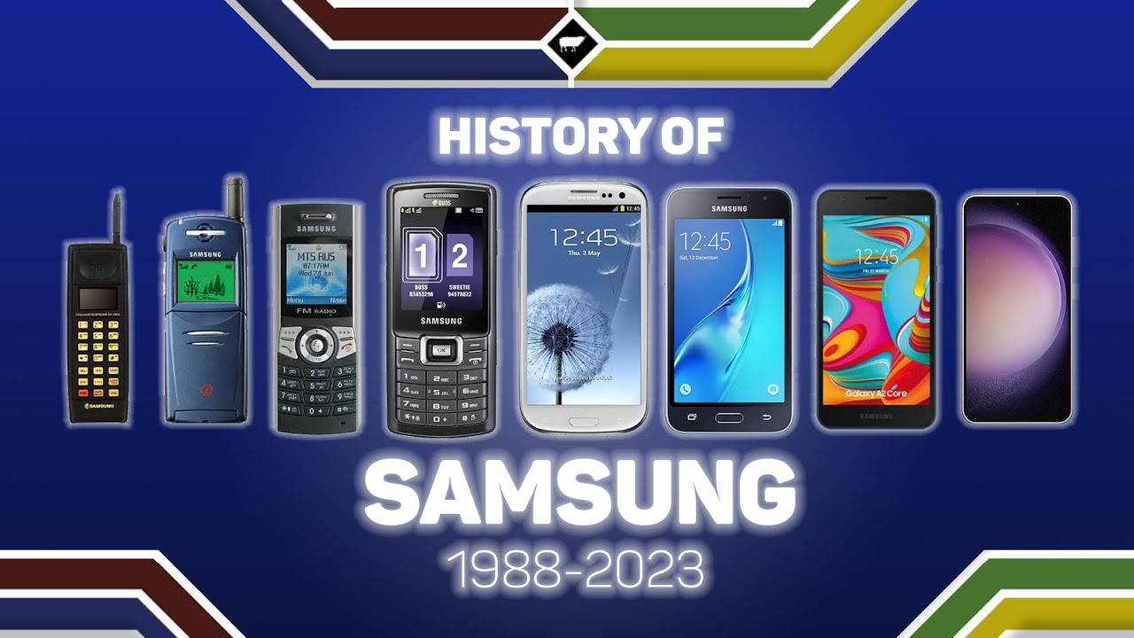 📱 HISTORY OF SAMSUNG PHONES (1988-2023) 📱