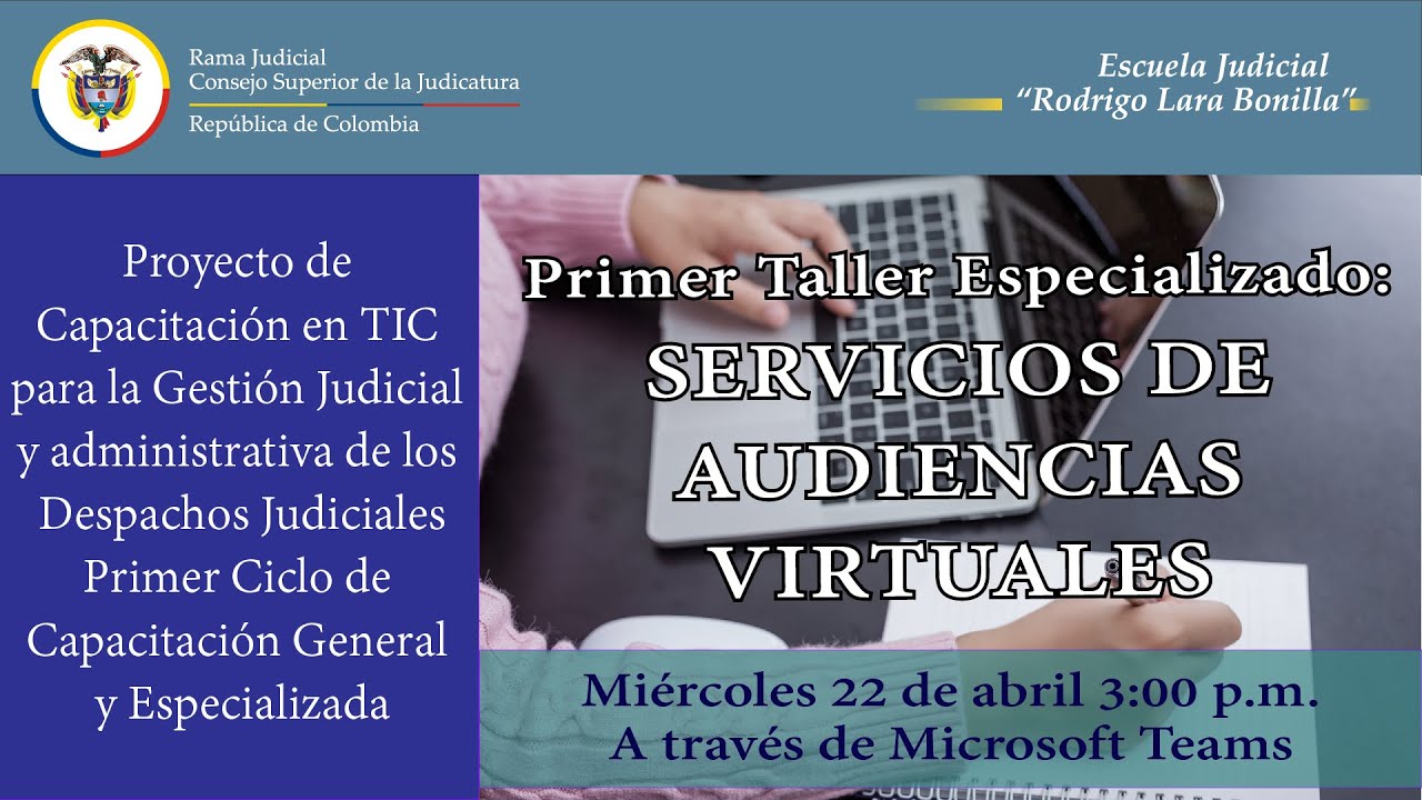 VIDEOCONFERENCIA TALLER SERVICIOS DE AUDIENCIAS VIRTUALES