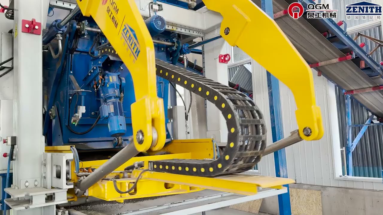 QGM ZN2000 Automatic Block Machine | Customer Case & Production Line in Action