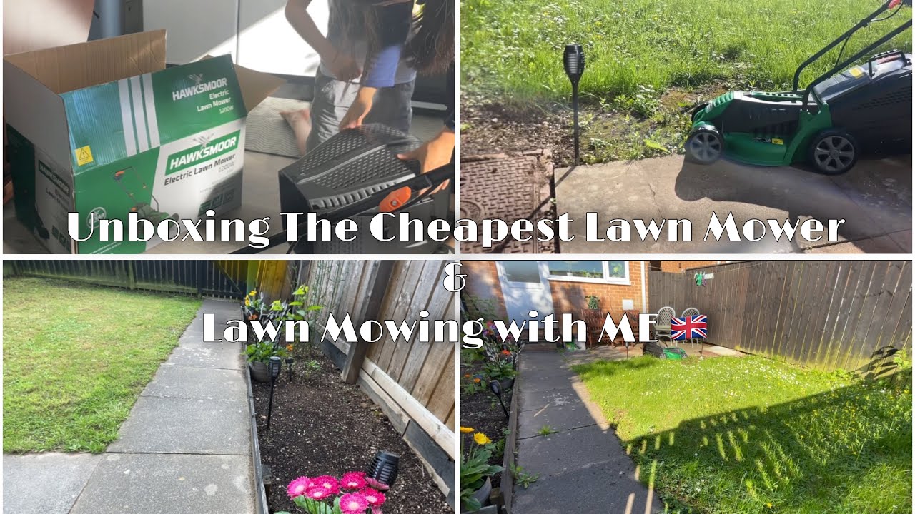 Clean with me | unboxing cheapest lawn mower #unboxing #cleanwithme #lawnmower #cheapest #uk #2024