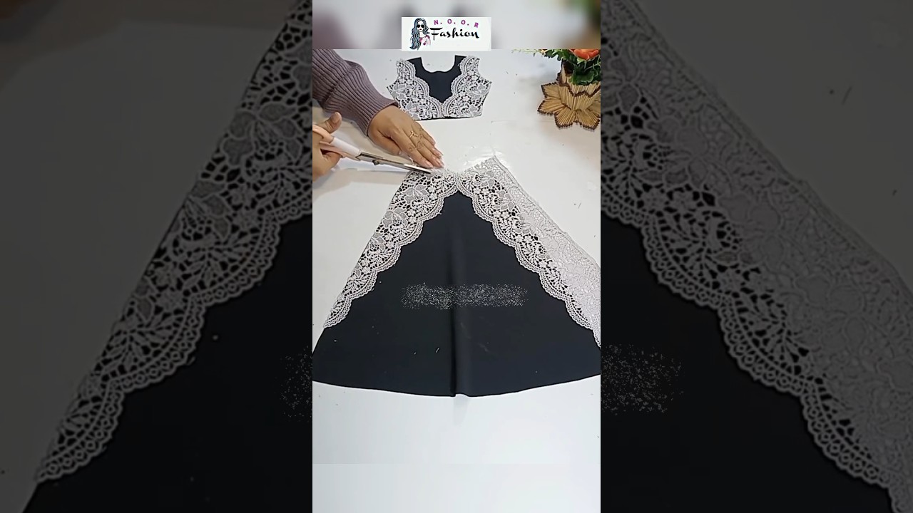 BABY FROCK DESIGN CUTTING AND STITCHING 💇&zwj;♀️👗 #frock #cuttting #stitching