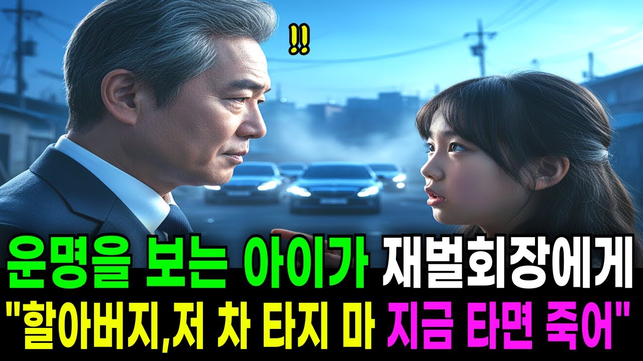 운명을 보는 10살 천재 아이가  재벌회장에게 