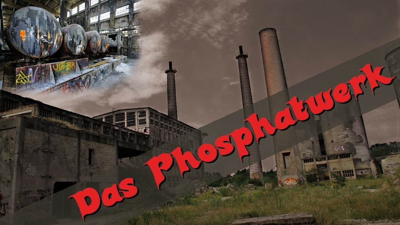 Das Phosphatwerk-zwischen Urbex, Streetart und Endzeit im atomaren Winter. Lost Places
