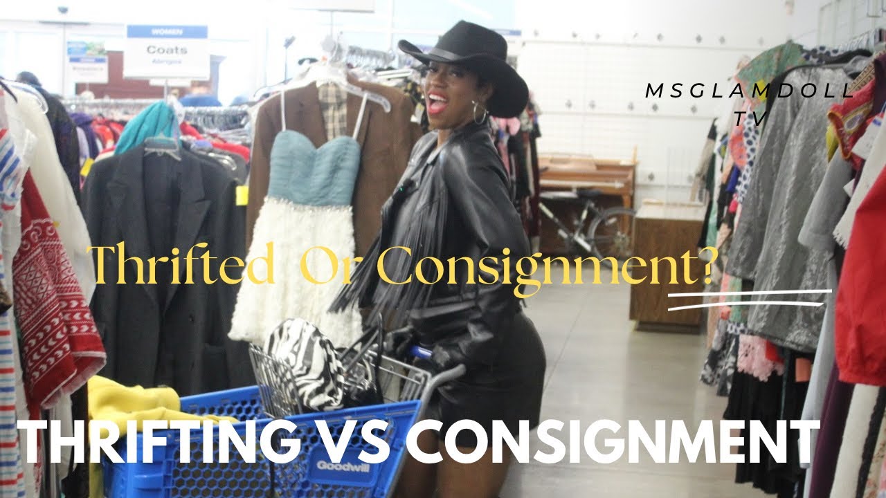 Thrifting Vs. Consignment | What's The Difference? | Msglamdoll Tv | Style Over 50