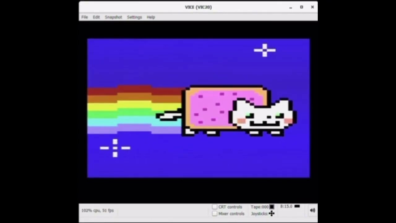 Nyan cat VIC 20 [EXTENDED]