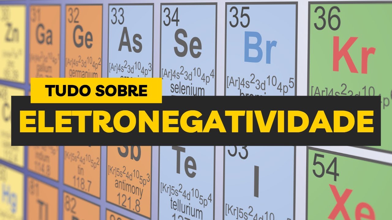 Tudo sobre ELETRONEGATIVIDADE
