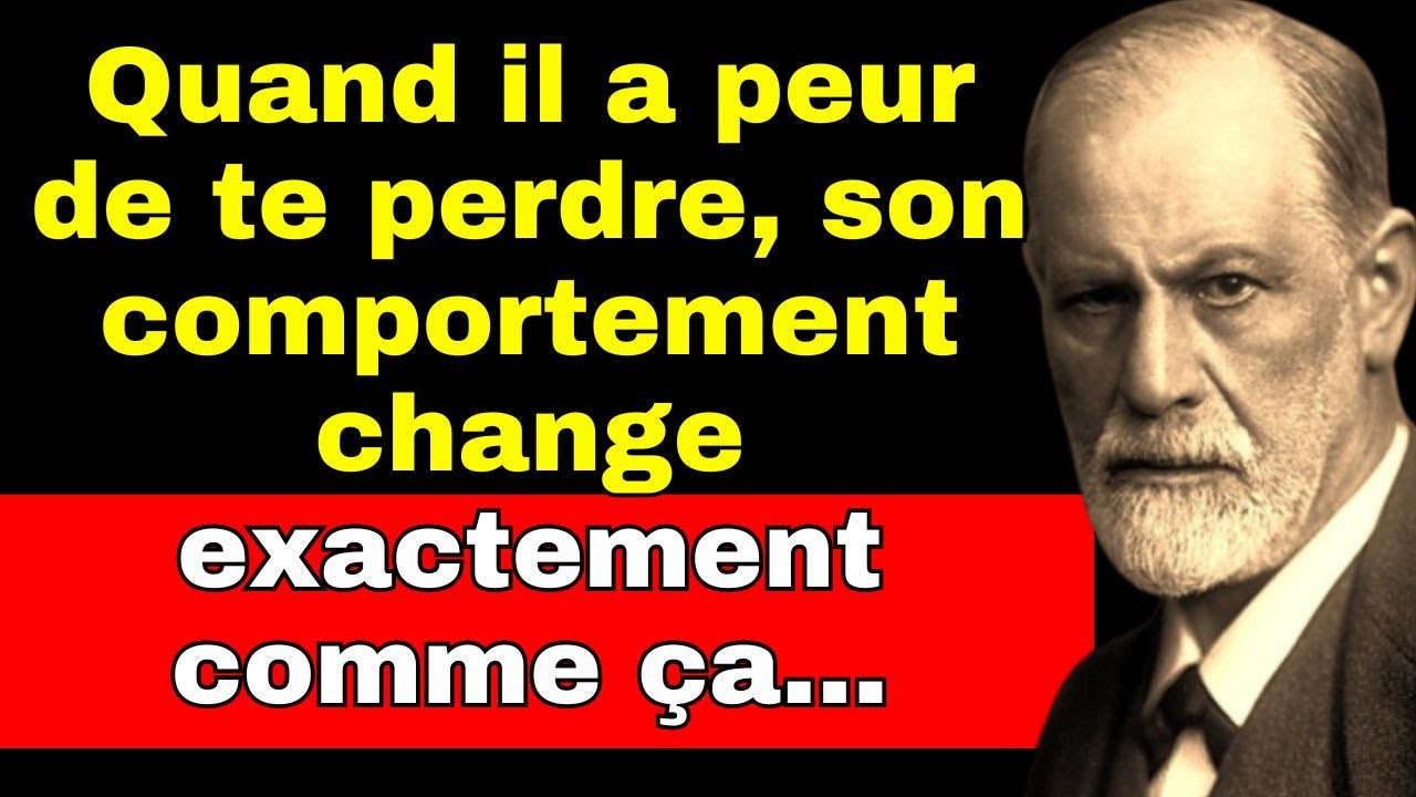 Quand il a peur de te perdre, son comportement change exactement comme ça…