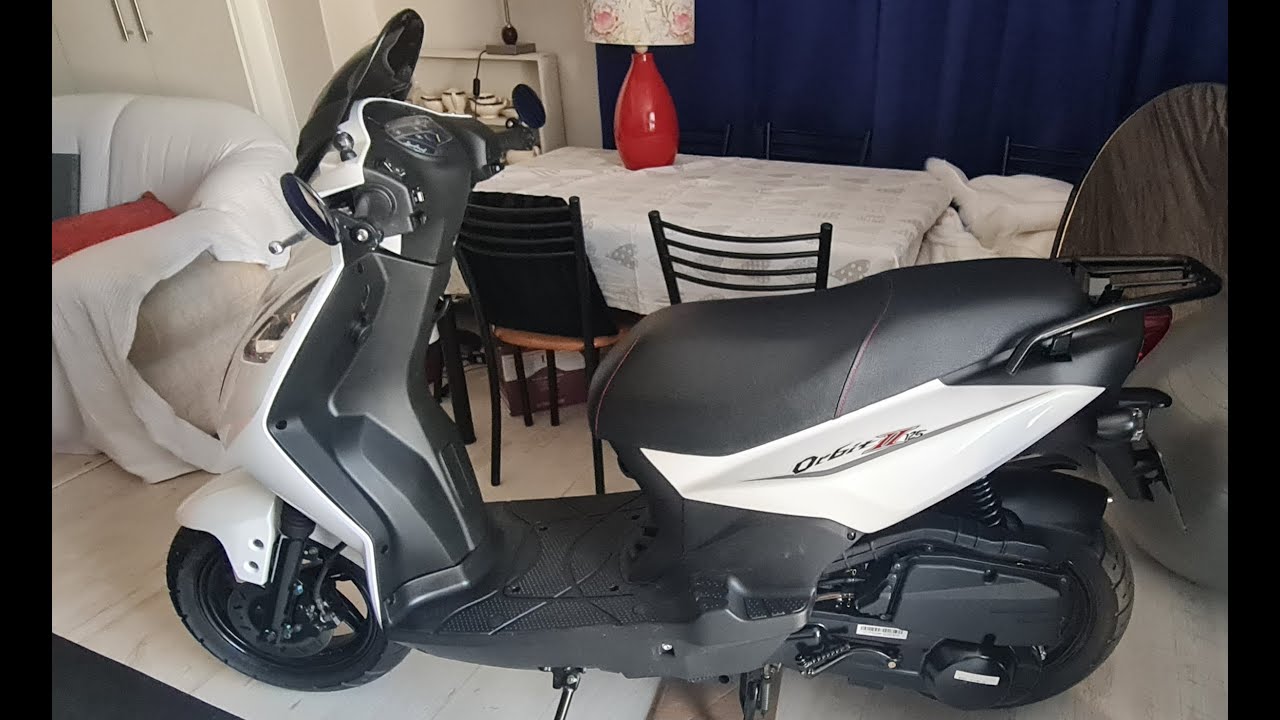 Sym Orbit II 125  -  Breaking in...