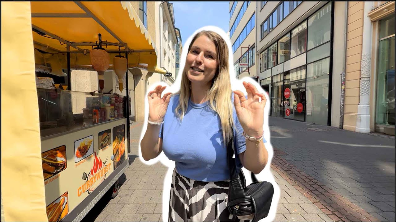 Hay COMIDA CALLEJERA en Alemania? 🇩🇪🌭🤔