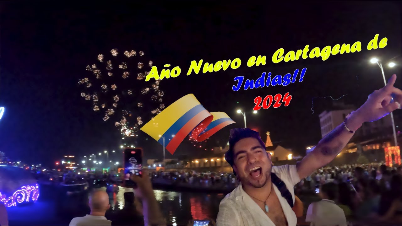 Colombia 🇨🇴 🌴 A&ntilde;o Nuevo 2024 Cartagena de Indias🌴 #colombia #tour  #fiesta #cartagena #travel