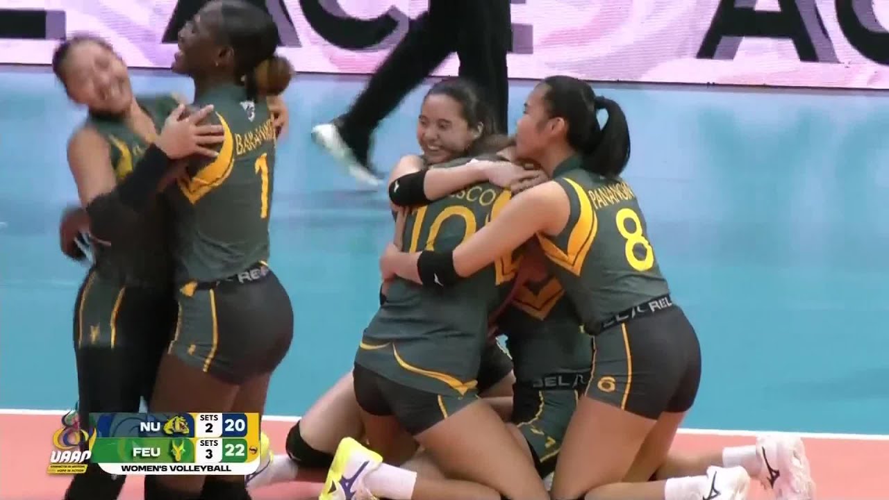 FEU PREVAILS 🔰 vs. NU in Set 5 | UAAP SEASON 88 WOMEN&rsquo;S VOLLEYBALL ROUND 1