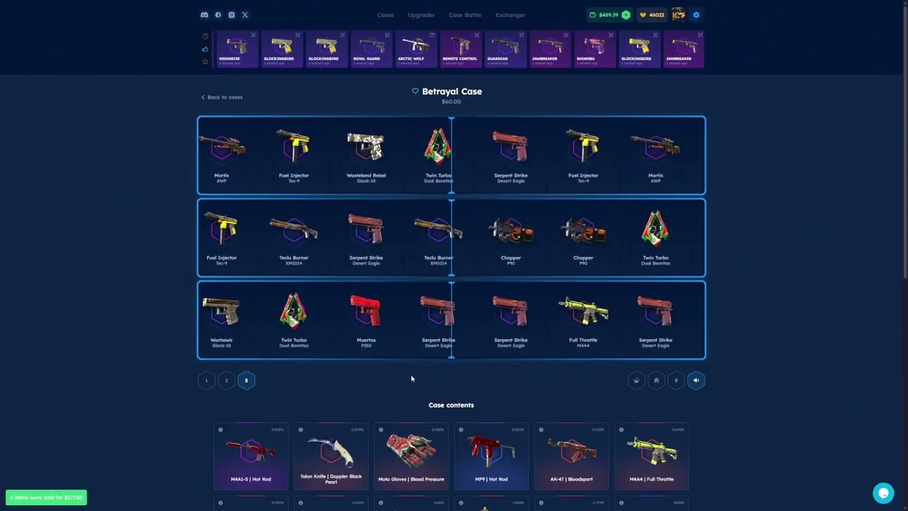 I GOT KNIFE FROM THIS NEW CASE ! SKINS