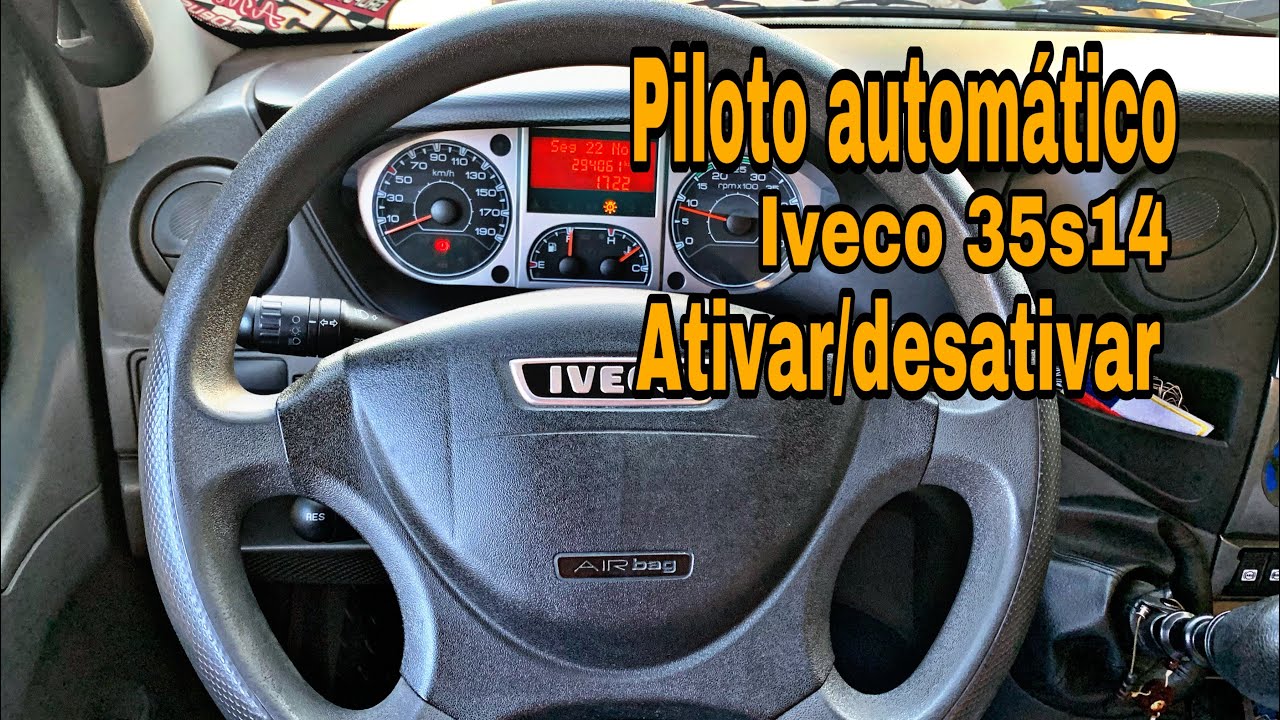 COMO ATIVAR E DESATIVAR O PILOTO AUTOMÁTICO DA IVECO DAILY 35s14
