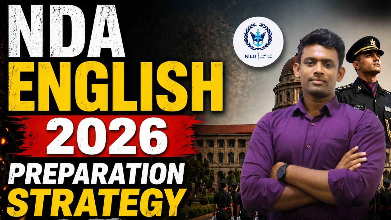 NDA 2 2026 English Strategy 🇮🇳 | Complete Syllabus, Pattern & How to Score 200/200 Marks 🎯