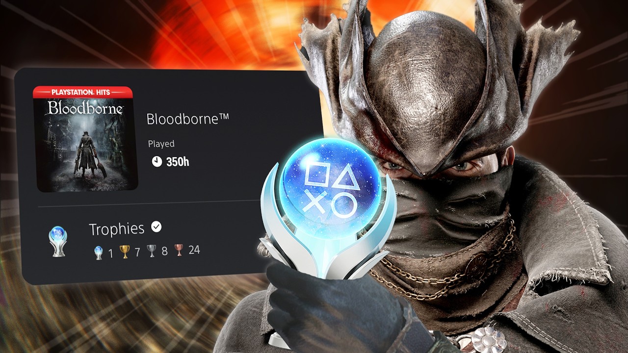 I Forced Myself to Platinum Bloodborne...