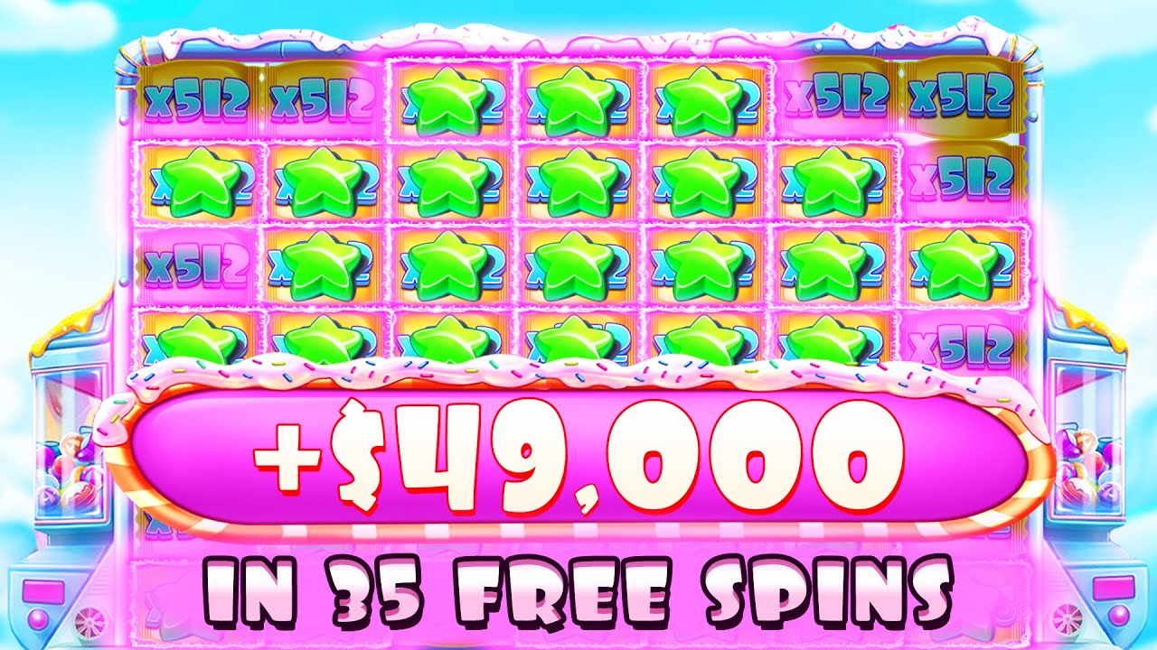 INSANE TWO RETRIGGERS + 5 SCATTERS!!! SUGAR RUSH 1000 (PART 2)