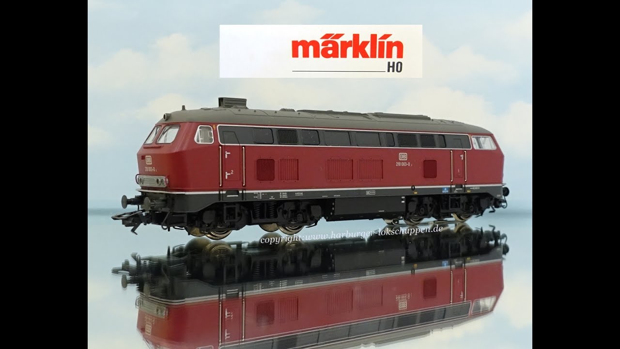 Märklin 39188 Diesellok BR 210 mit Gasturbine mfx Sound