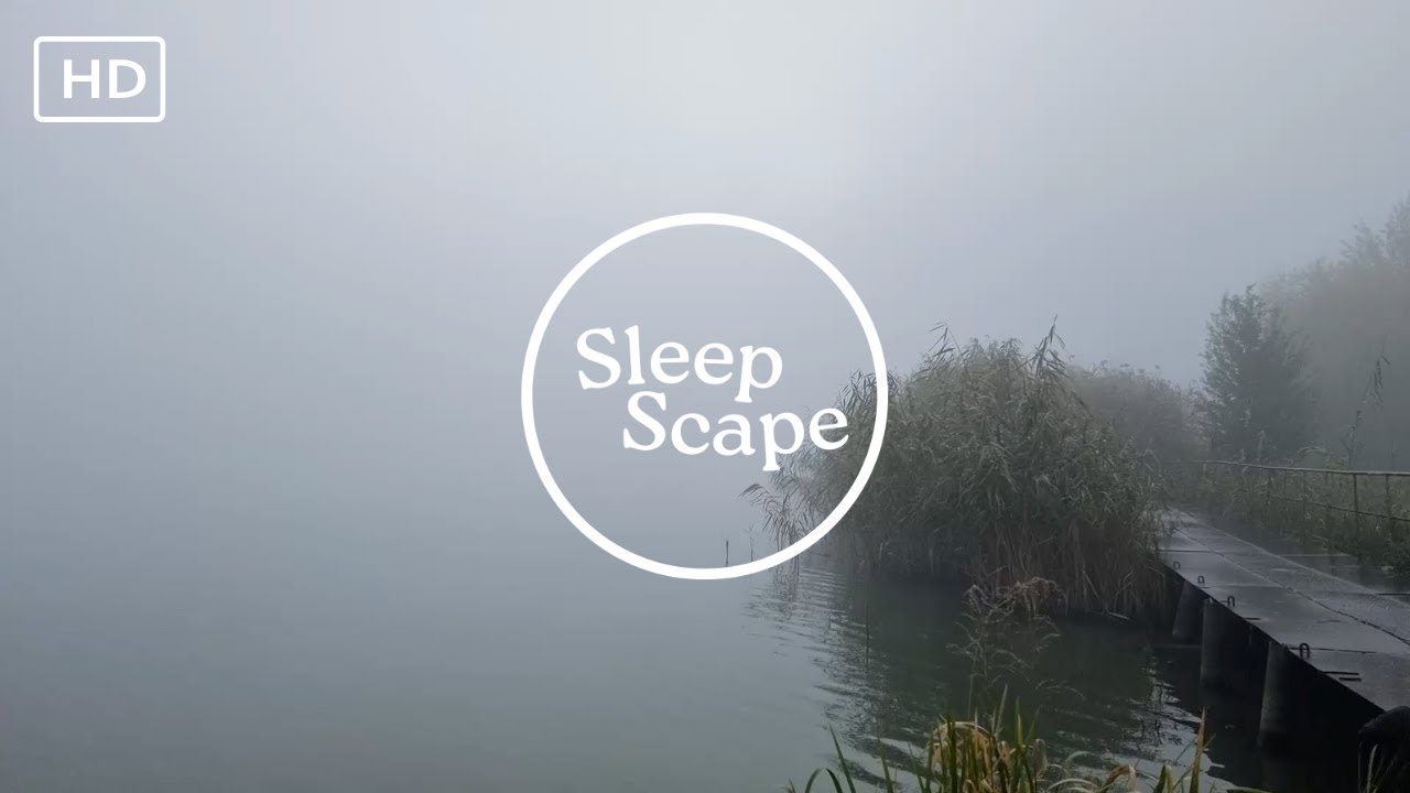 Misty Morning Lake • Foggy Lakeside Ambience for Focus & Rest • Original Music by SleepScape