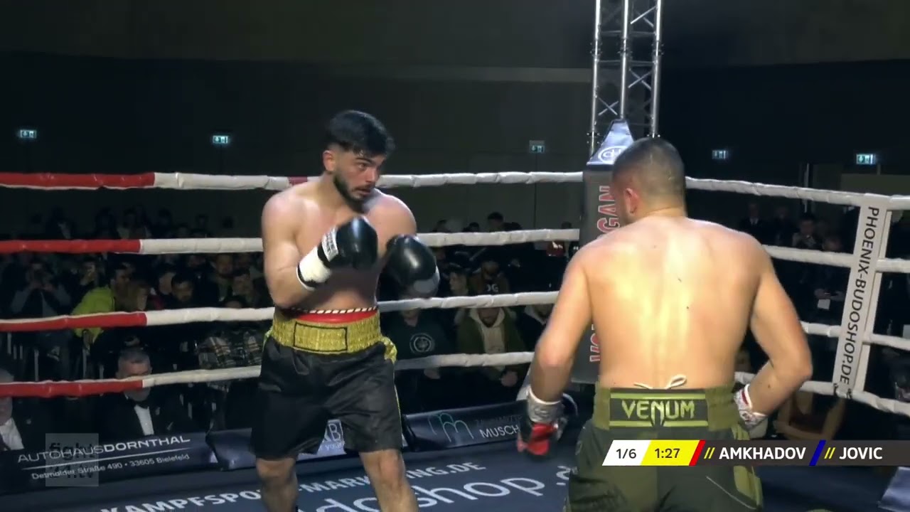 BOXGALA GÜTERSLOH: ADAM AMKHADOV vs MIRKO JOVIC | FULL FIGHT