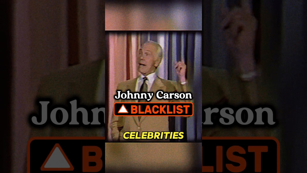 Johnny Carson's BANNED FOREVER List Will Shock You!
