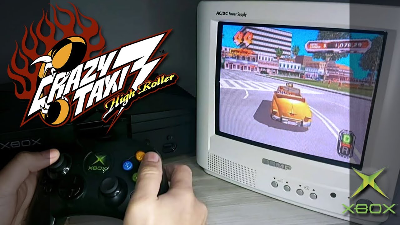 Crazy Taxi 3: High Roller - Gameplay Xbox Classic