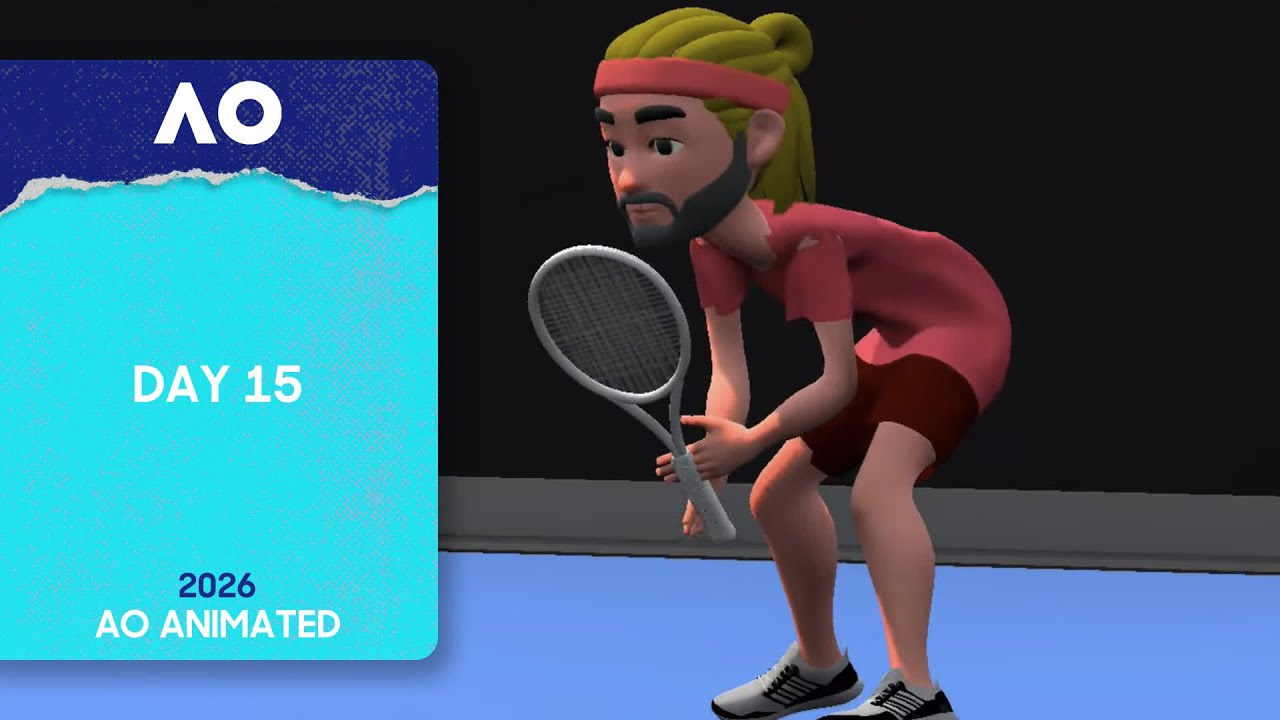 LIVE | AO Animated Day 15 | Australian Open 2026