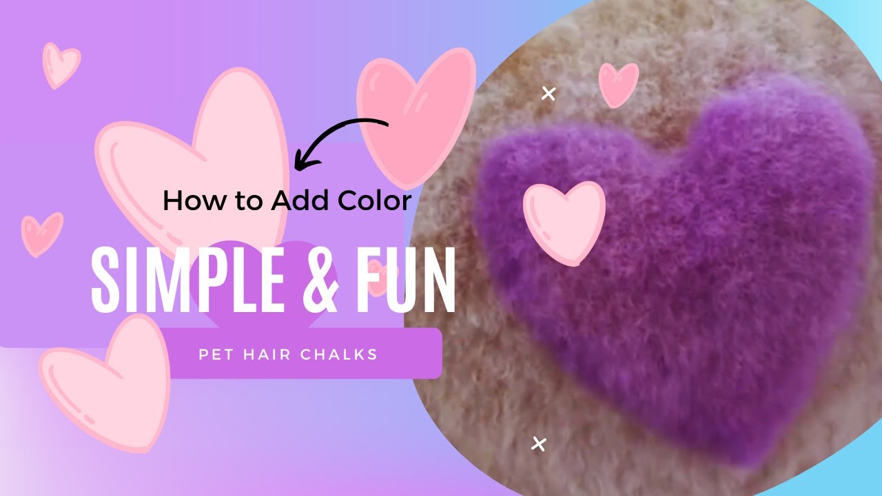 It's That Easy! Temporarily Transform Your Pet's Look with OPAWZ Pet Chalks! #opawz  #dogs  #pets