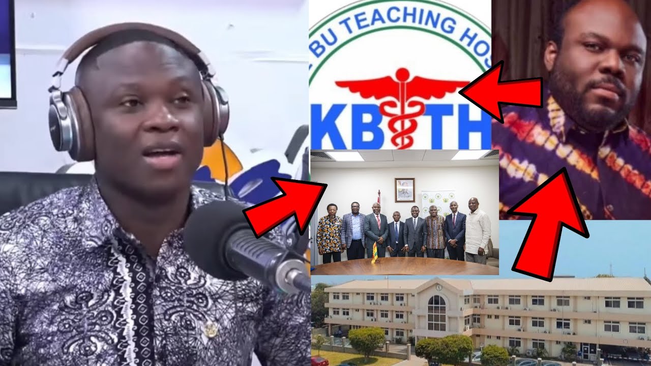 Saddick Adams Fires Korle Bu Hospital Doctors & Nurses Whose Negligence K!lled Hit & Run Victim 
