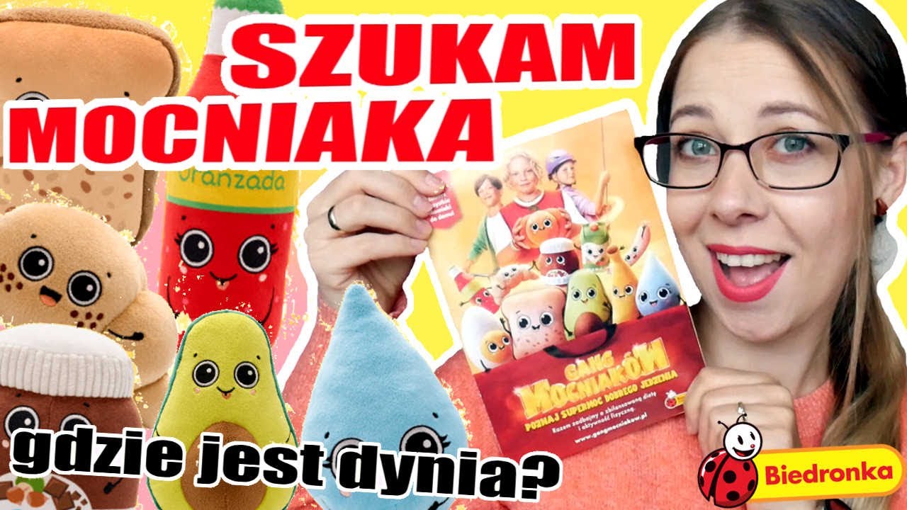 GDZIE JEST GANG MOCNIAKÓW?  *Szukam Dyni Dorotki*  #gangmocniaków #biedronka #mocniaki