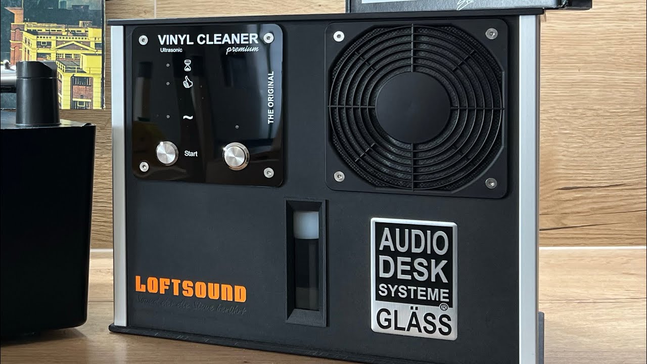Endlich im Reinen! Gl&auml;ss Vinyl Cleaner Premium - Diese PLATTENWASCHMASCHINE setzt neue Ma&szlig;st&auml;be!