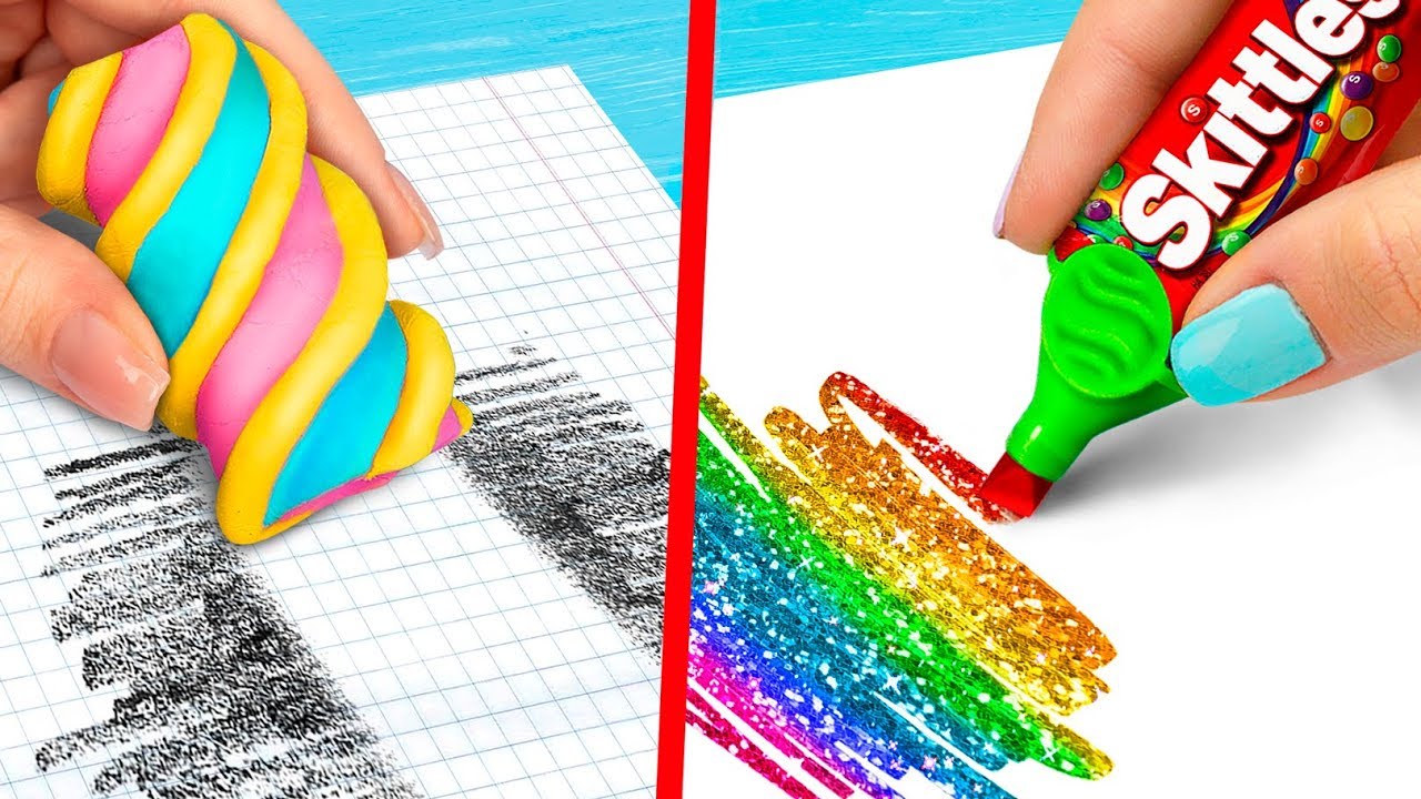 10 IDEE BRILLANTI PER LA SCUOLA / 10 OGGETTI PER LA SCUOLA CHE DEVI AVERE!