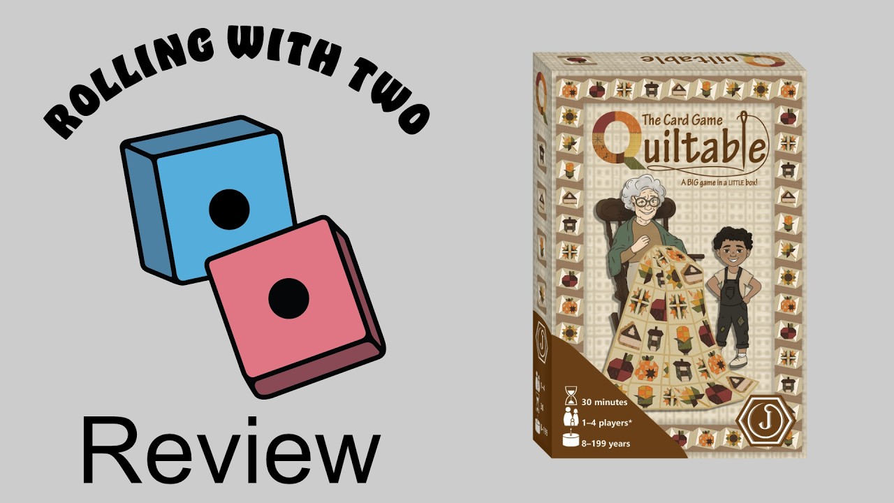 Обзоры от Rolling With Reviews: Quiltable: The Card Game