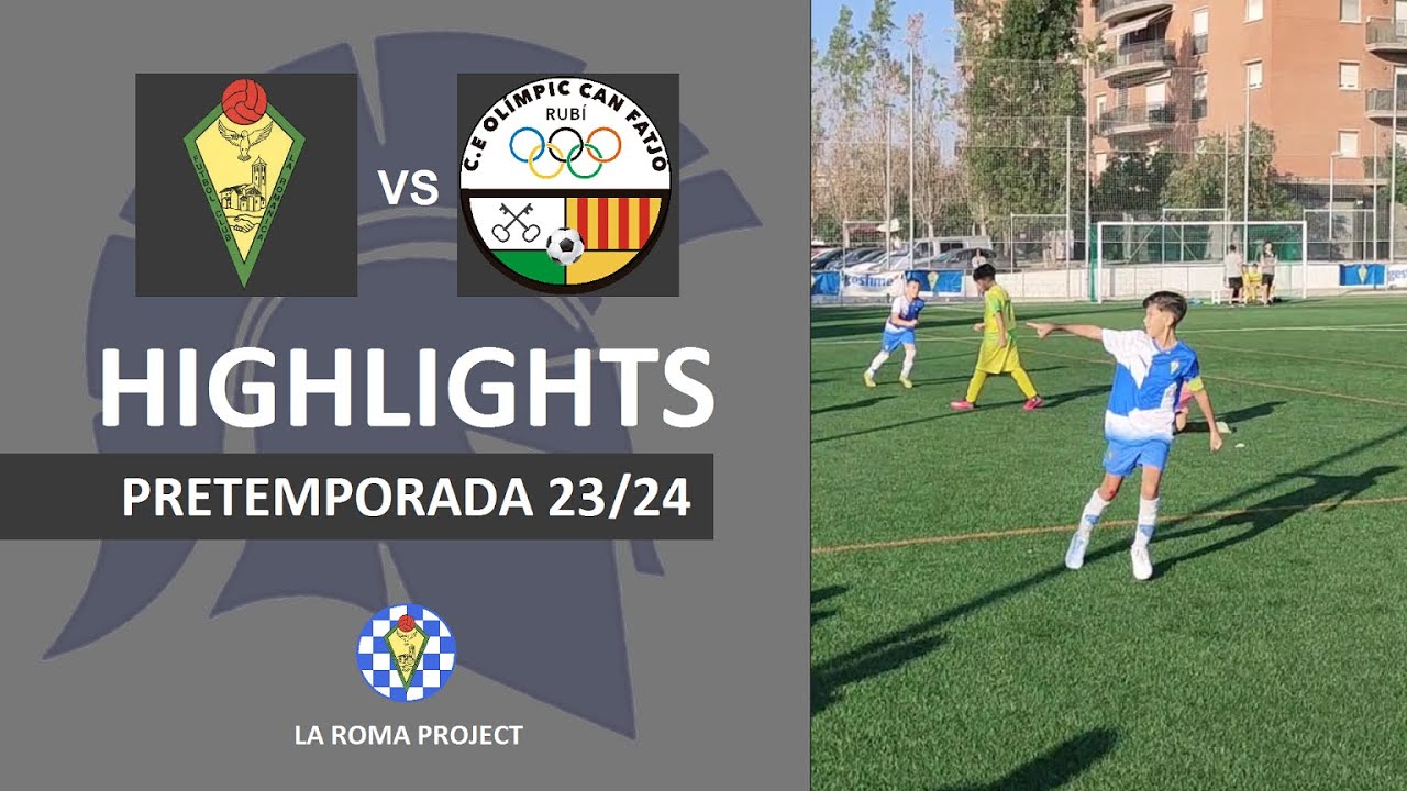 LA ROMÁNICA 4 - 6 OLÍMPIC CAN FATJÓ