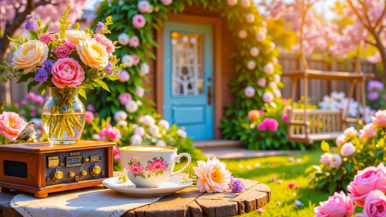🌸 Positive Jazz Music February & Sweet Spring Morning in Forest for Relaxing, Studying, Working