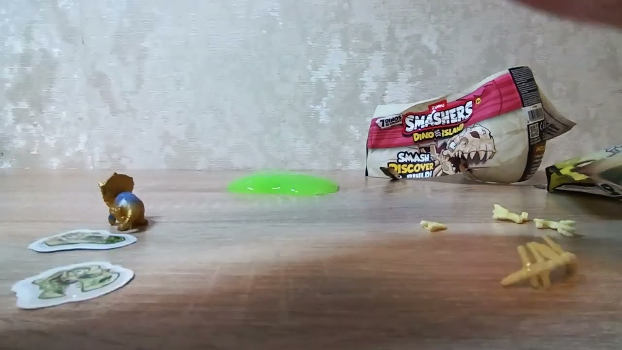 Распаковка яйца zuru smashers(яйцо маленькое)
