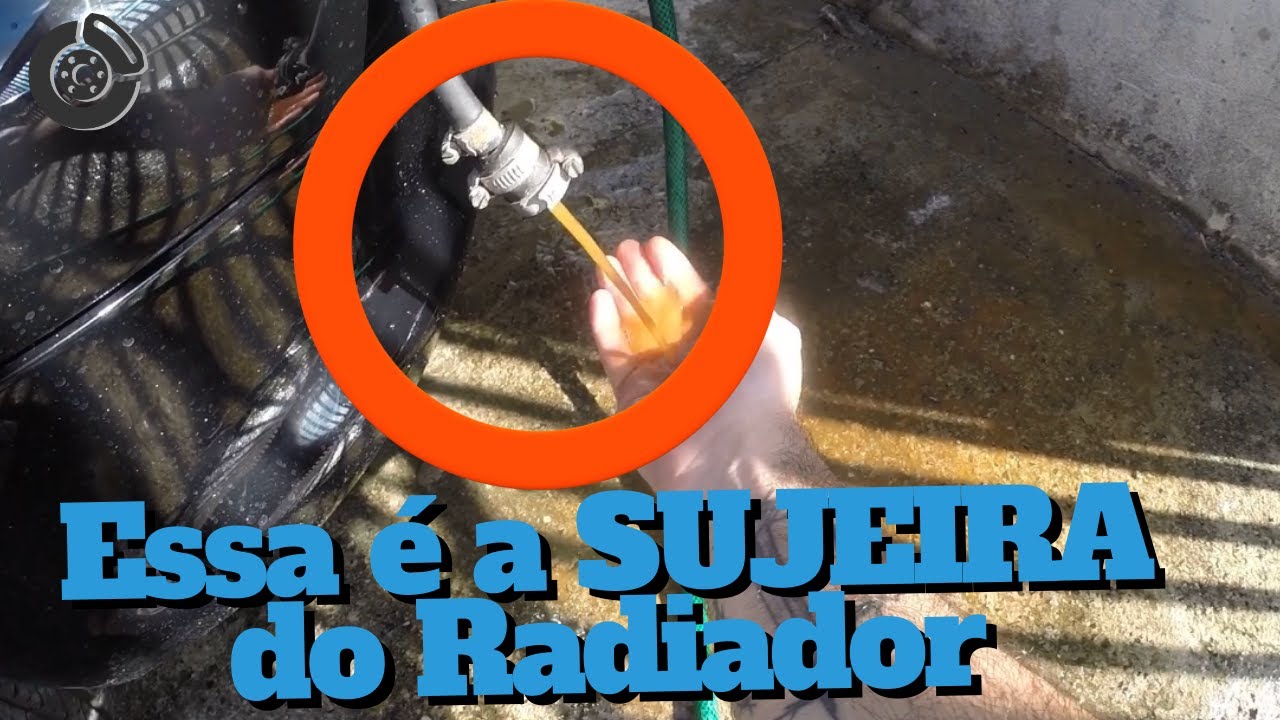 Como Limpar o RADIADOR do Peugeot 206 🧽