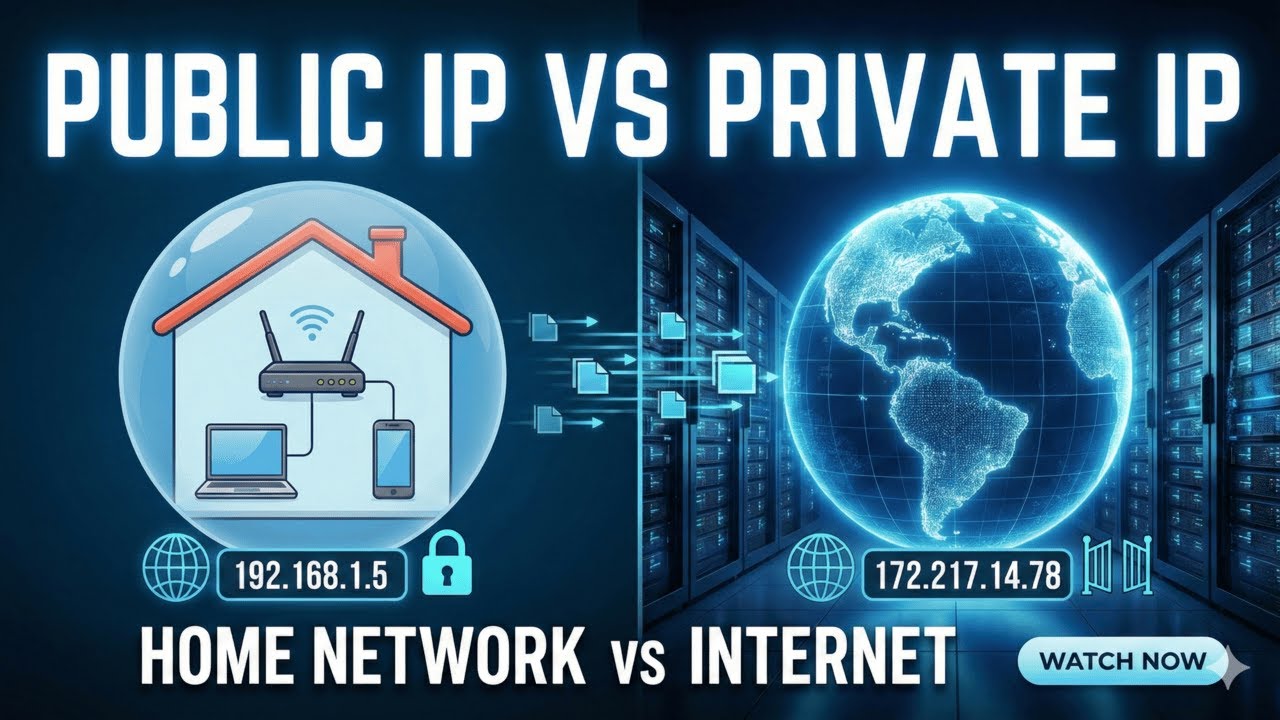Why we HAVE TWO IP? Public vs. Private IP Addresses: What is the Difference?