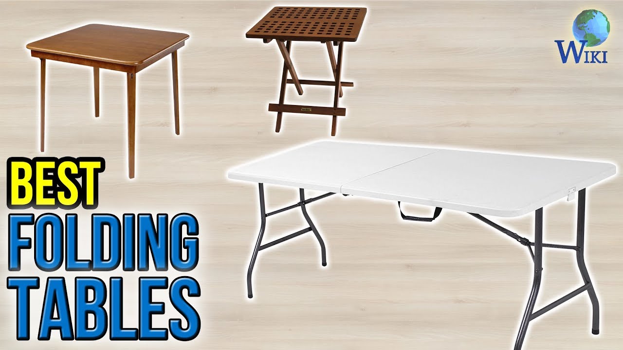 10 Best Folding Tables 2017