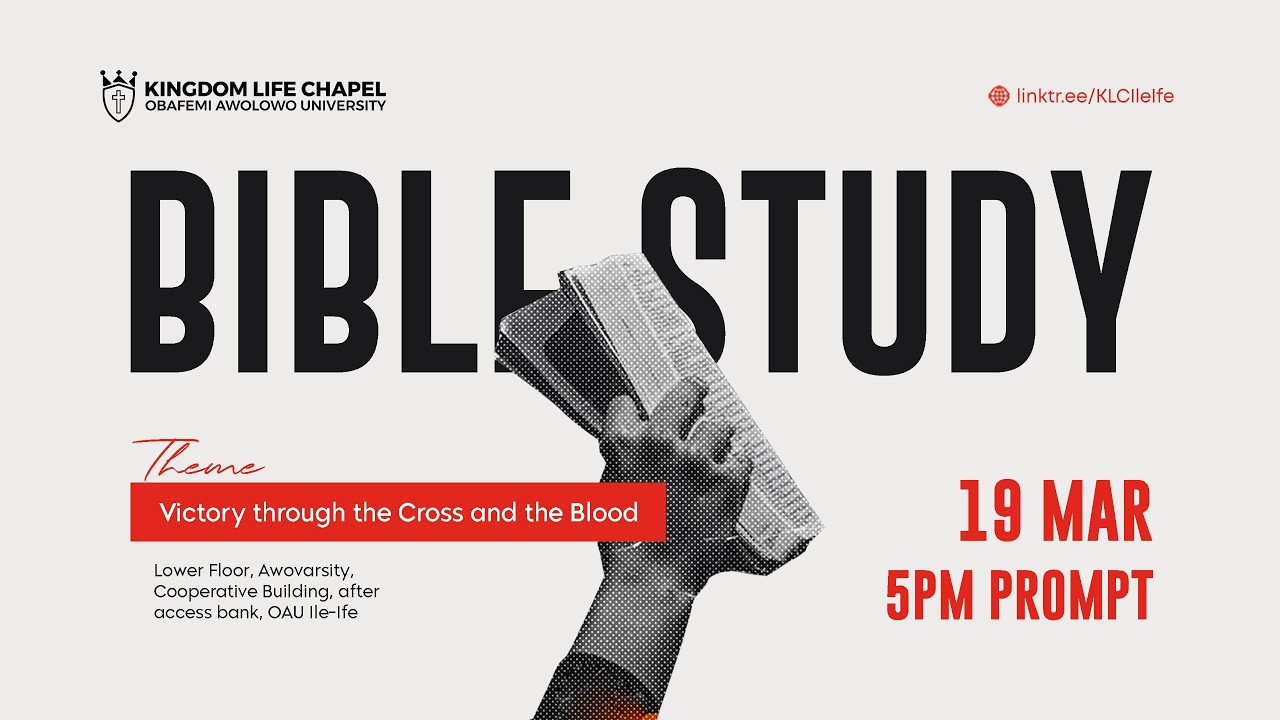 BIBLE STUDY 19-03-26